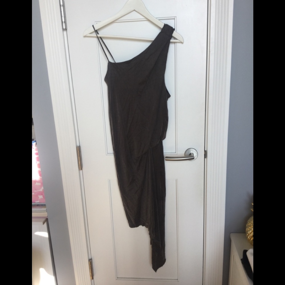 Helmut lang asymmetrical dress